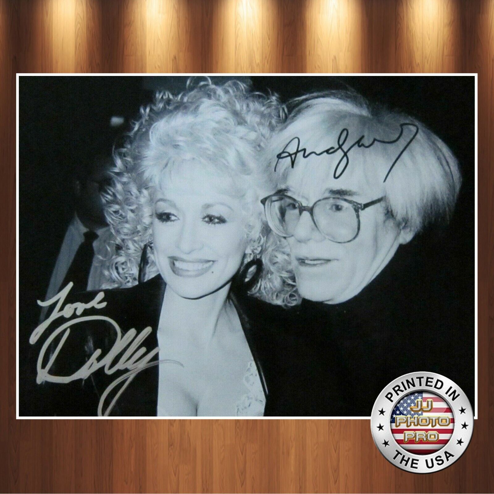 Andy Warhol Dolly Parton Autographed Signed 8x10 Photo Poster painting REPRINT