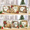 6pcs Gingerbread House DIY Diamond Painting Cards Art 15x15cm for Adults