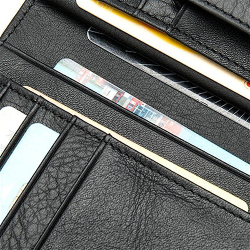 Fashion Antimagnetic Wallet Leather Multifunctional Coin Purse