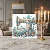 Framed Diamond Painting - Special Shaped - Sewing Machine (25x25cm)