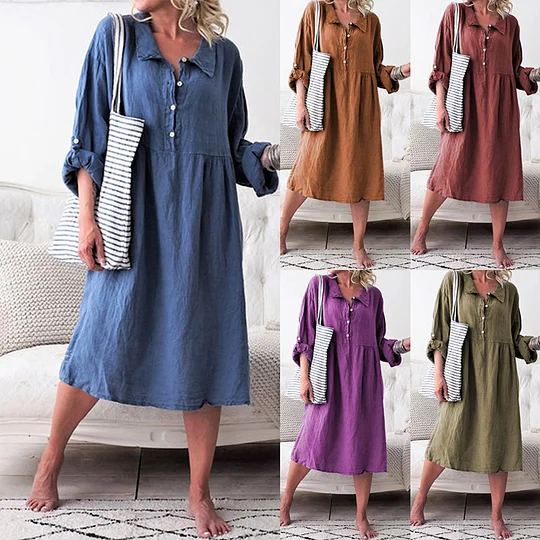 Midi Dresses For Mature Older Ladies Over 40, 50, 60, 70