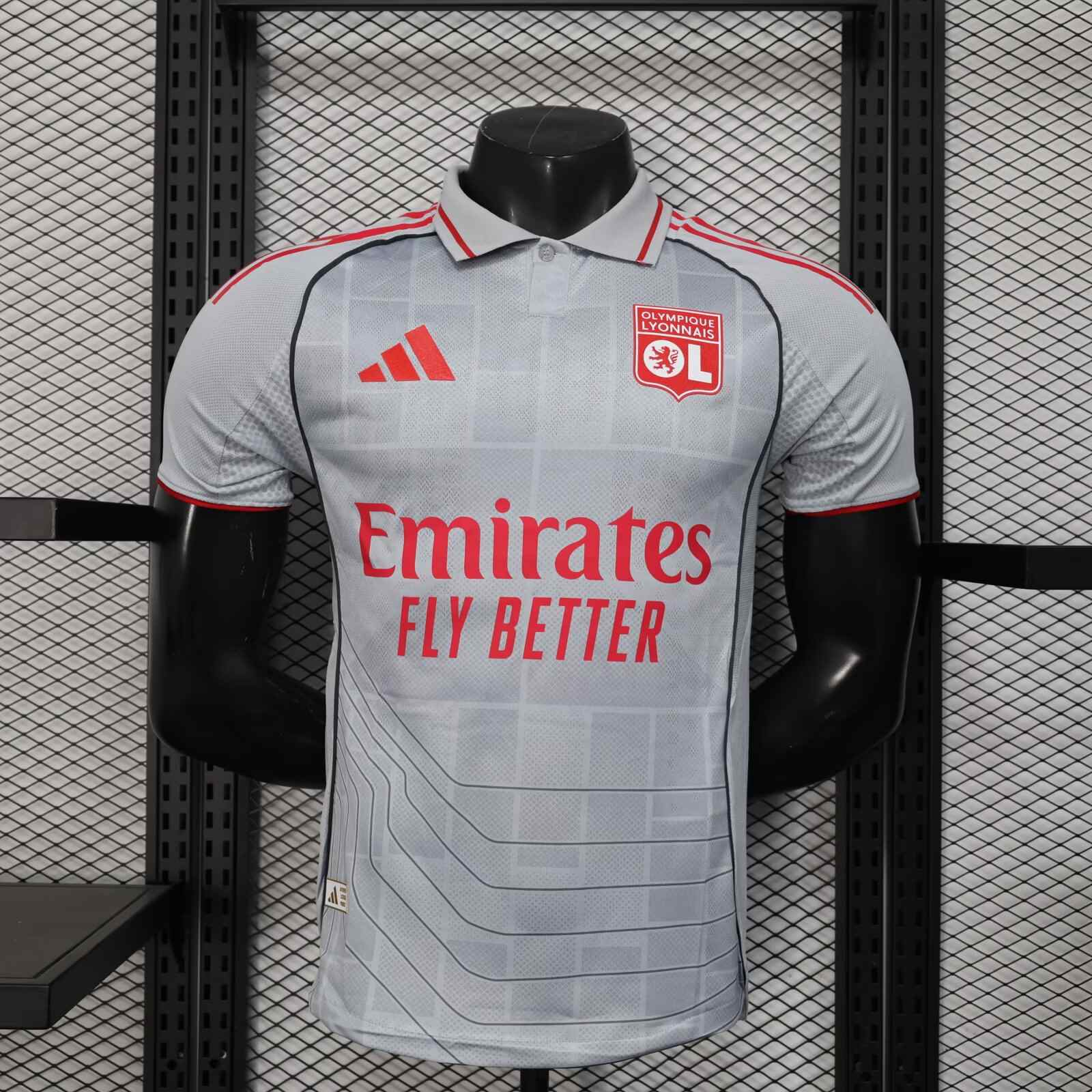 2025/2026 Player Version Lyon Third Away Football Jersey（The player version jersey is a bit tight, please pay attention to the size selection）