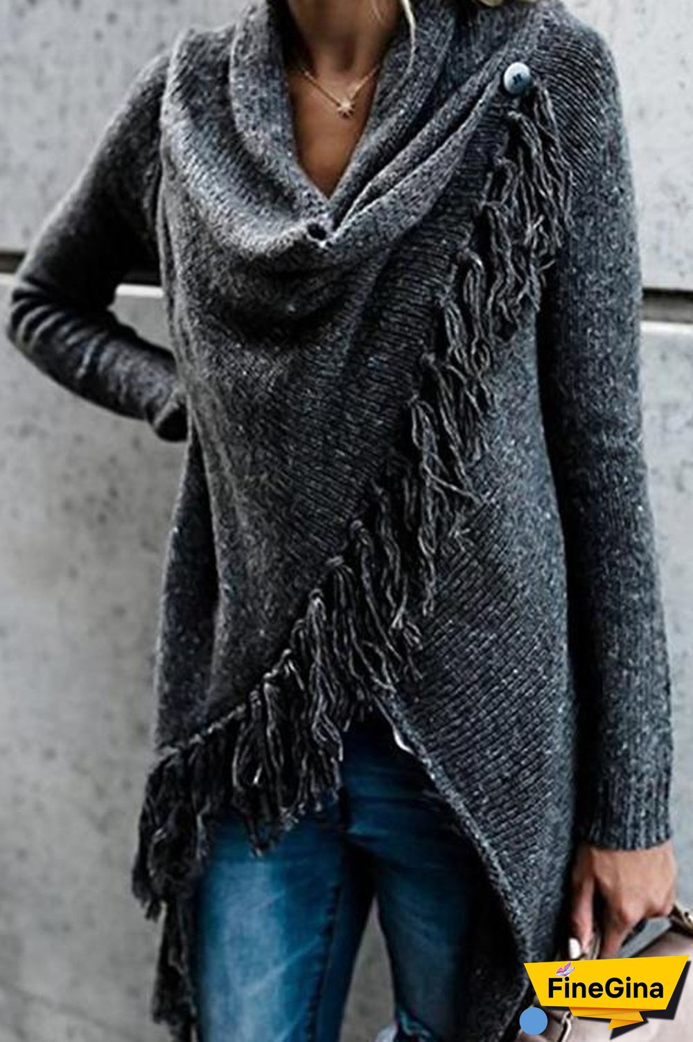 Tassel Long Cardigan