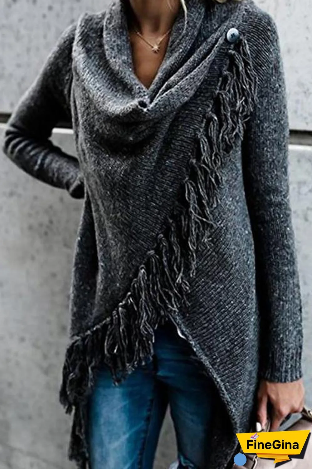 Tassel Long Cardigan