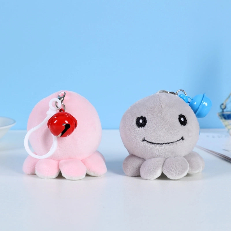 Net Red Cute Little Octopus Pendant Plush Toy Doll Bag Bag Pendant Keychain Doll