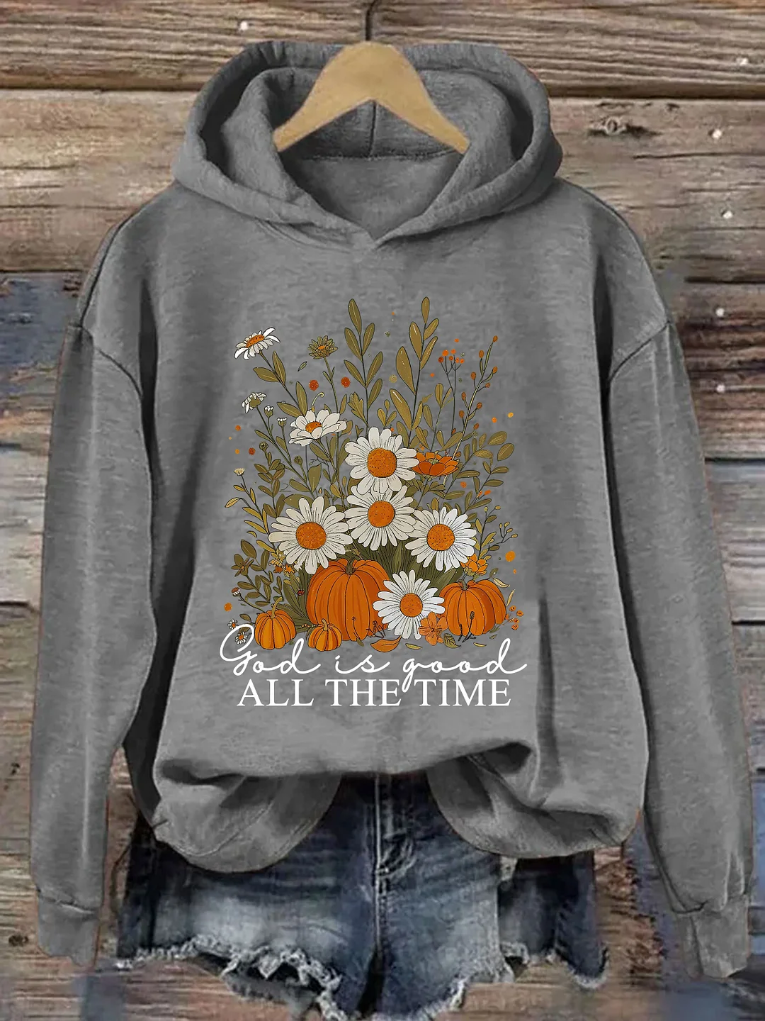 Fall Christian God Is Good All The Time Hoodie
