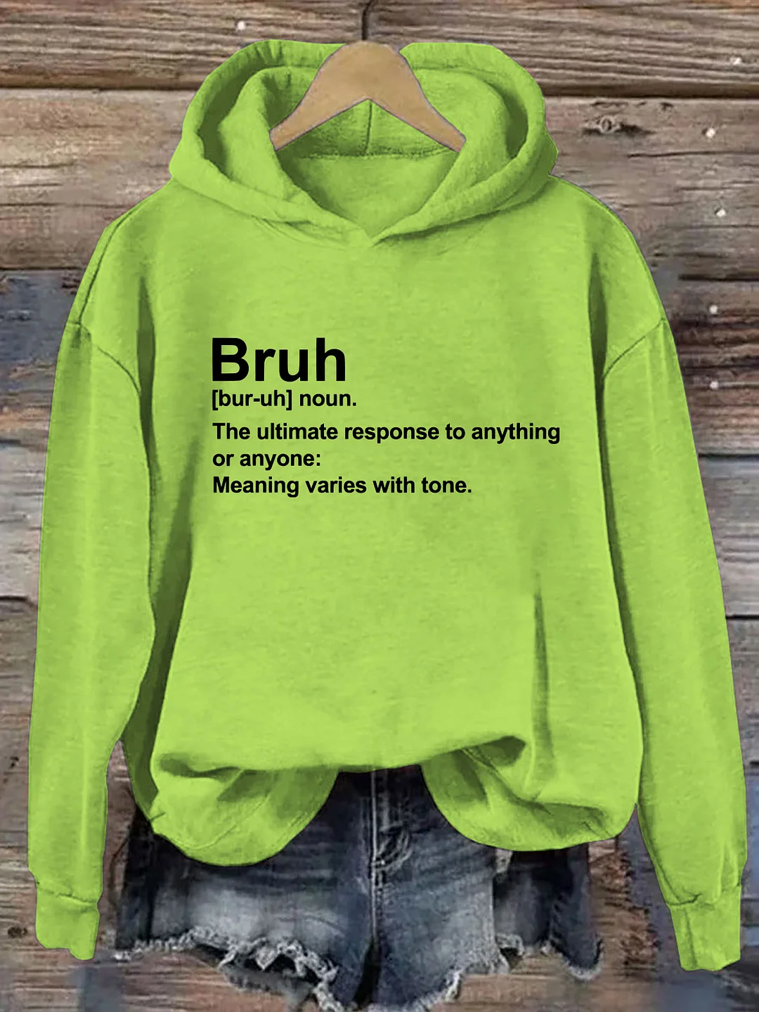 Bruh Definition Hoodie
