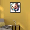 Diamond Painting-DIY Full Round Drill Girl(50x50cm)