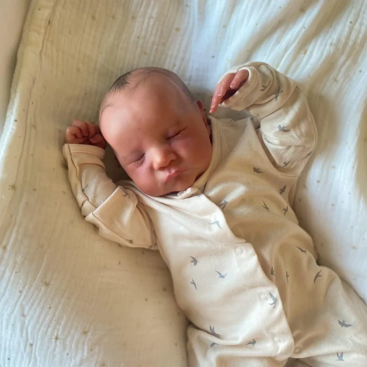 20" Sleeping Reborn Boy Cute Truly Handmade Reborn Doll Risicon：Realistic Reborn Baby Dolls By Rsgdolls®
