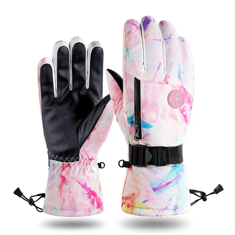 Unisex Waterproof Outdoor Ski Gloves