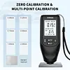 Paint Thickness Gauge Meter Fe/NFe Probe Coating Thickness Gauge with LCD Display for Cars Boat Metal Foil Furniture Accessories