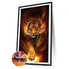 Diamond Painting-DIY Full Round Drill Tiger（40*80cm）