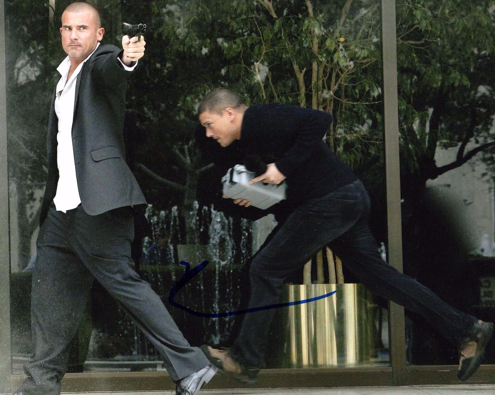 GFA Prison Break Lincoln Burrows * DOMINIC PURCELL * Signed 8x10 Photo Poster painting D2 COA