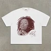 Casual Pop Singer Crew Neck T-Shirt