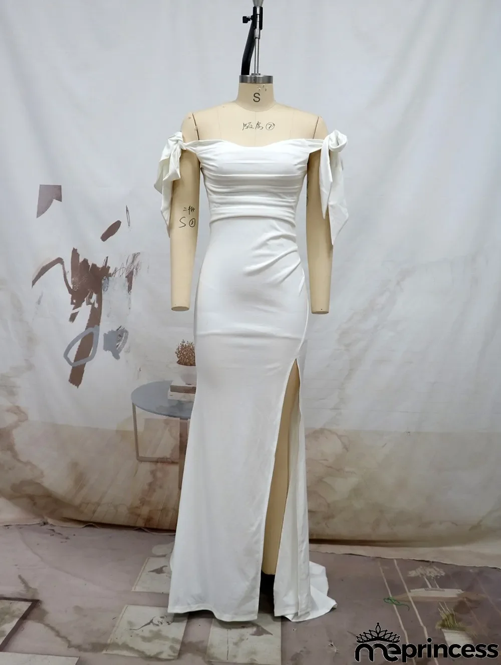 Summer Dress Slim Fit Slit Formal Party Evening Dress