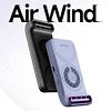 Handheld magsafe mobile phone fan 2025 new thin magnetic suction portable outdoor super wind silent fan