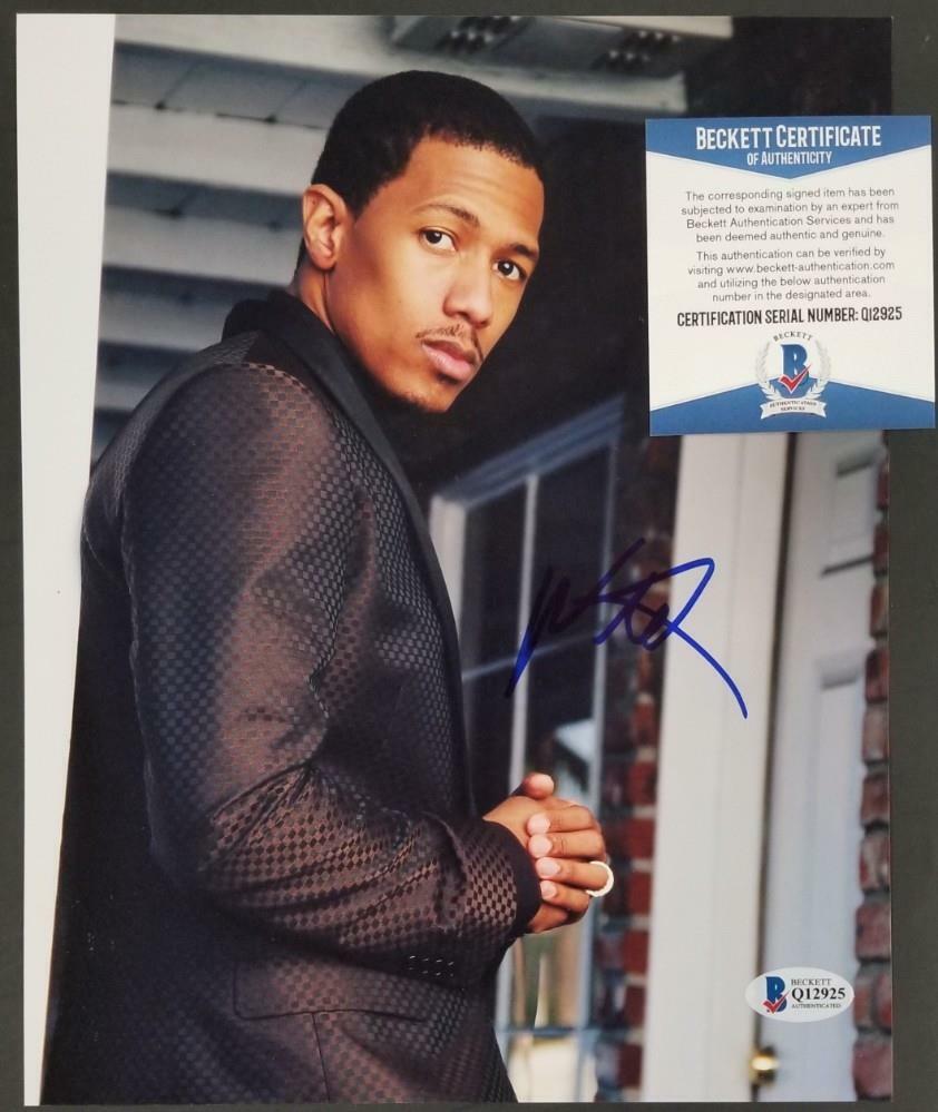 Nick Cannon signed 8x10 Photo Poster painting Actor Autograph (A) ~ Beckett BAS COA