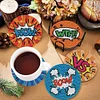 8pcs Dynamic Word Picture Diamond Painting Coasters