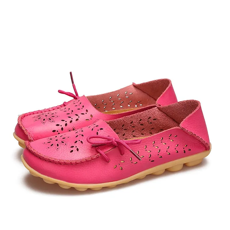 2021 Women Flat Shoes Fashion Women Casual Shoes Breathable Women's Loafers Shallow Comfort Mom Shoes Ladies Zapatillas Mujer