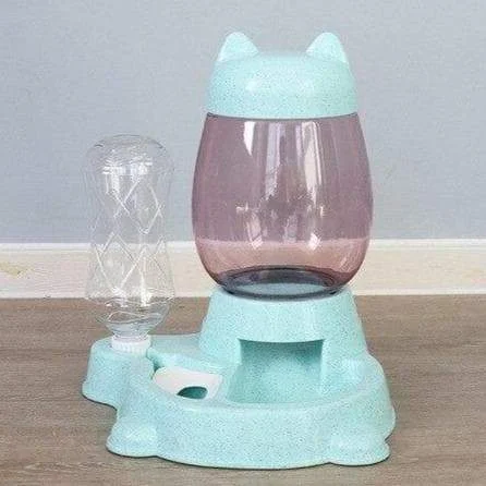 Pet Automatic Food & Water Feeder