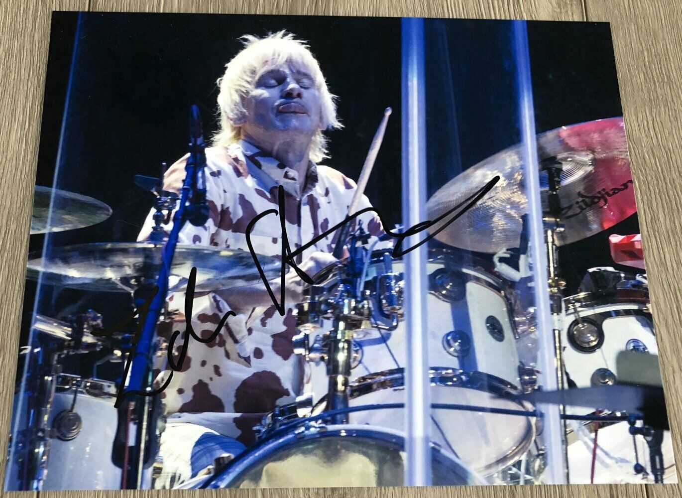 ZAK STARKEY SIGNED AUTOGRAPH OASIS THE WHO 8x10 Photo Poster painting C w/EXACT PROOF