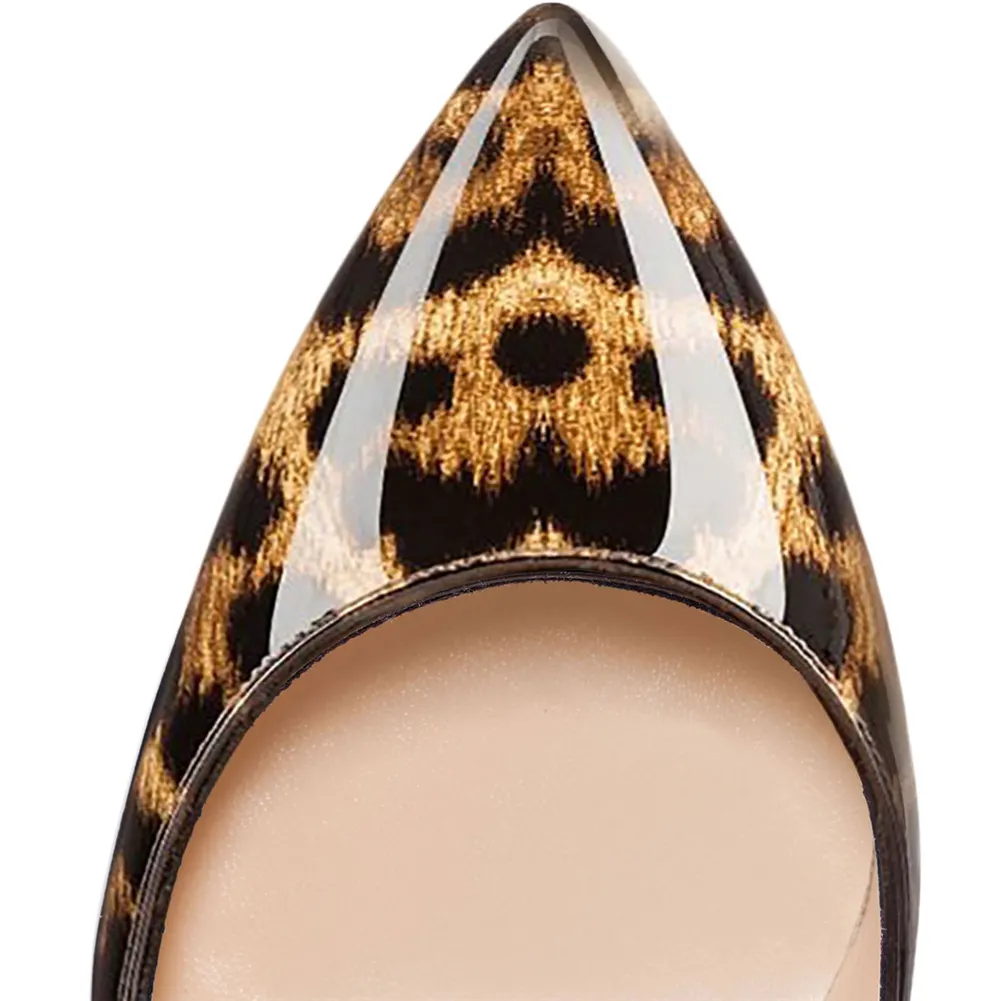 90mm Middle Heels Pointy Toe Pumps-vocosishoes