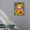 uk.everydayedeals Diamond Painting - Round AB Drills - Scarecrow in Sunflower(45*60cm)