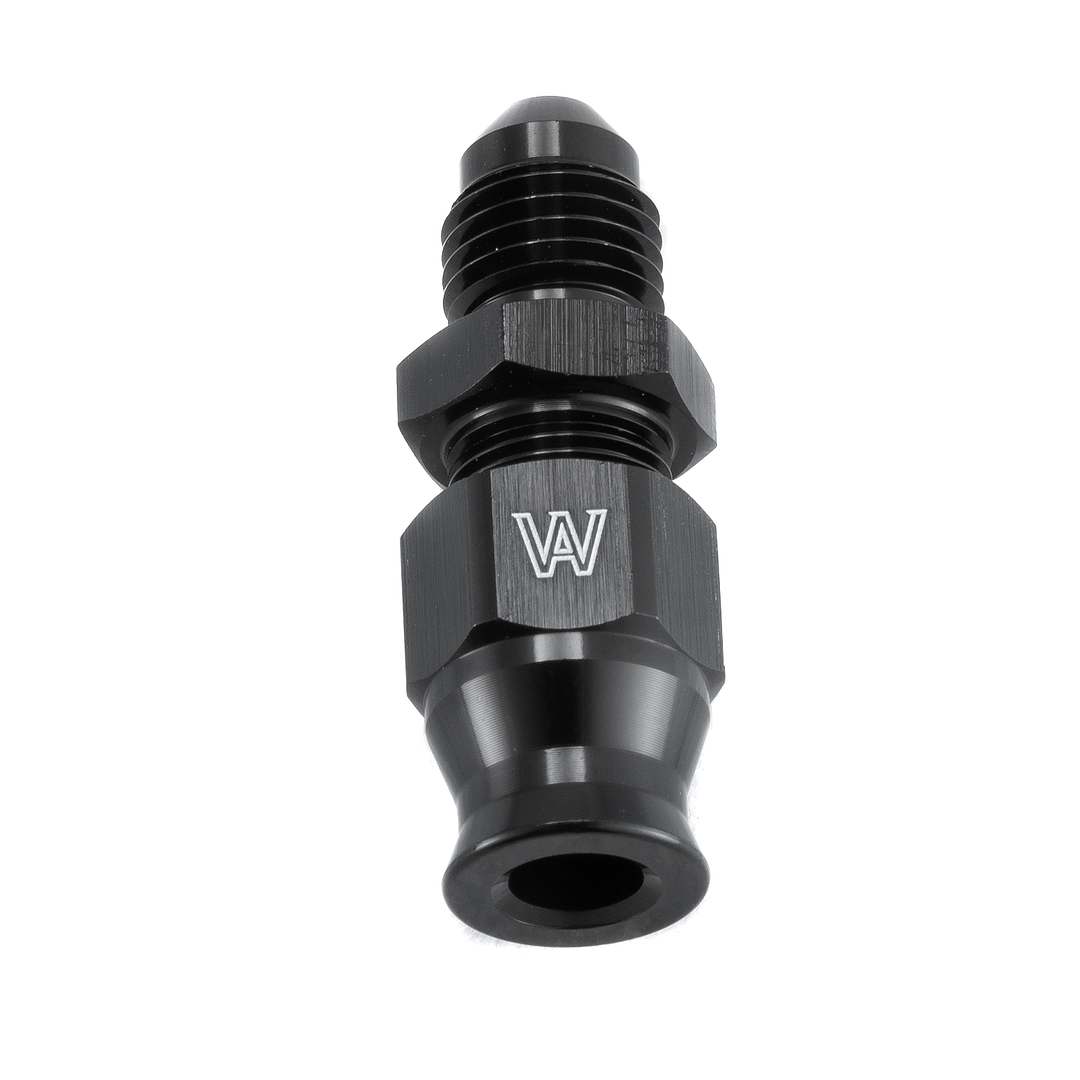 Alloyworks 4AN to Fuel Hardline Tube Adapter Fitting - 4AN Male Flare to 1/4 inch 1Pc