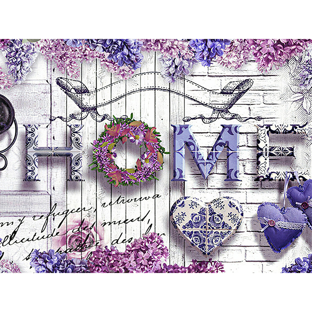 

40*30CM - Square Drill Diamond Painting - Sweet Home, 501 Original