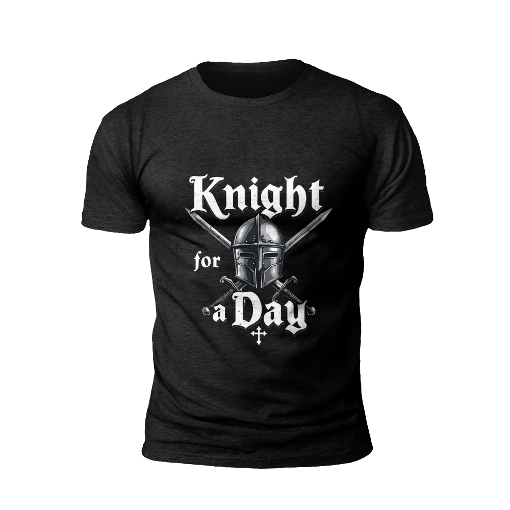Knight for a Day: Medieval Fantasy T-Shirt