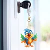 6Pcs DIY Diamond Painting Animals Keychain