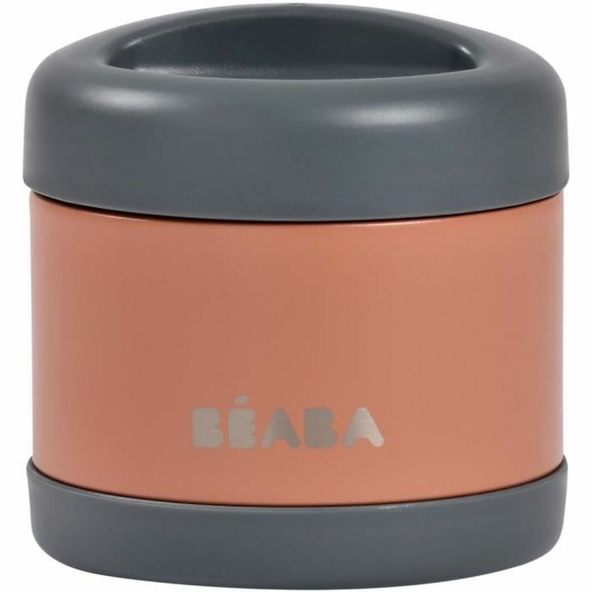 Baby Thermos Flask B&eacute;aba Orange Stainless steel 500 ml