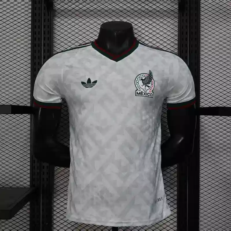 2025 Player Mexico White Soccer Jersey