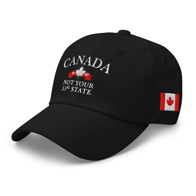 VChics Canada We Are Not Your 51st State Embroidered Baseball Cap