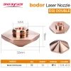 Bodor Laser Nozzles Ceramic Holder Body D28/32 M11/14 Fiber Cutting Parts Single/Double Layers Caliber 0.8-4.0 Raytools Precitec