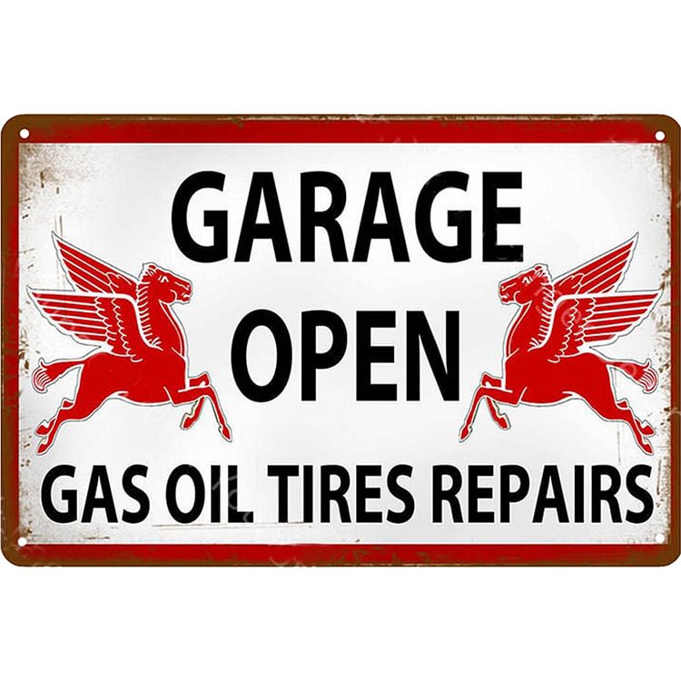 Garage Motor Mobil Oil - Vintage Tin Signs/Wooden Signs - 20*30cm/30*40cm