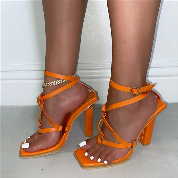 toe thong heels