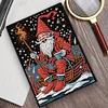 DIY Santa Claus Special Shaped Diamond Painting Notebook