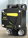 48V Car Circuit Breaker with Manual Reset Switch 50A/100A Marine Circuit Breaker