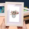 11pcs Mini Square Diamond Painting -Plant