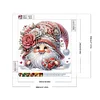 >SALE<5D DIY Partial Special Shaped Drill Diamond Painting Flower Hat Gnome 30x30cm