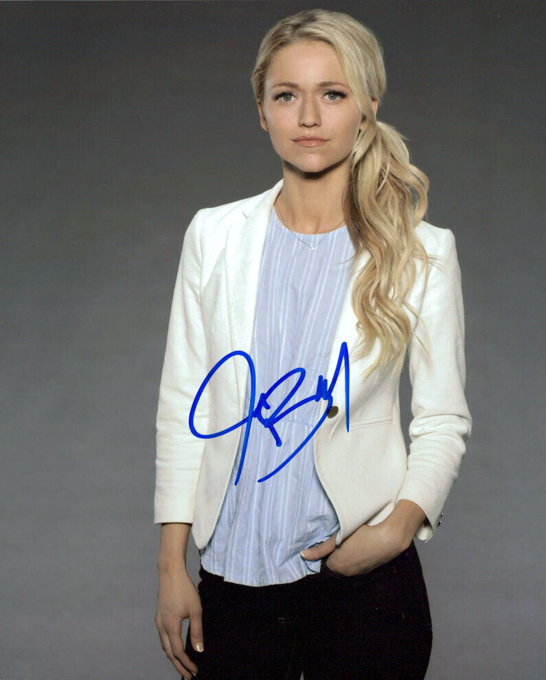 Johanna Braddy (Quantico) signed 8x10 Photo Poster painting