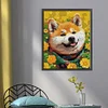 Dog - Full Embroidery 2 Strands 14CT Stamped Cross Stitch - 37*47CM