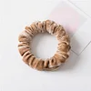 10PCS Plain Color Velvet Hair Band Scrunchies