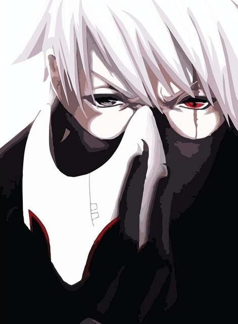 

Kakashi Hatake – People Paint By Numbers - 40*50CM, 501 Original