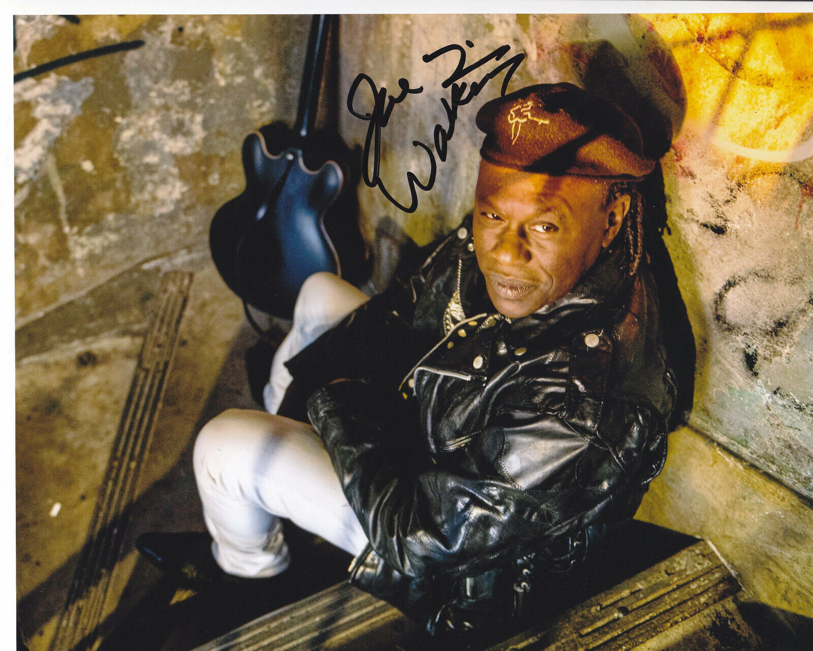 JOE LOUIS WALKER SIGNED AUTOGRAPHED 8X10 Photo Poster painting JLW BLUES PROOF