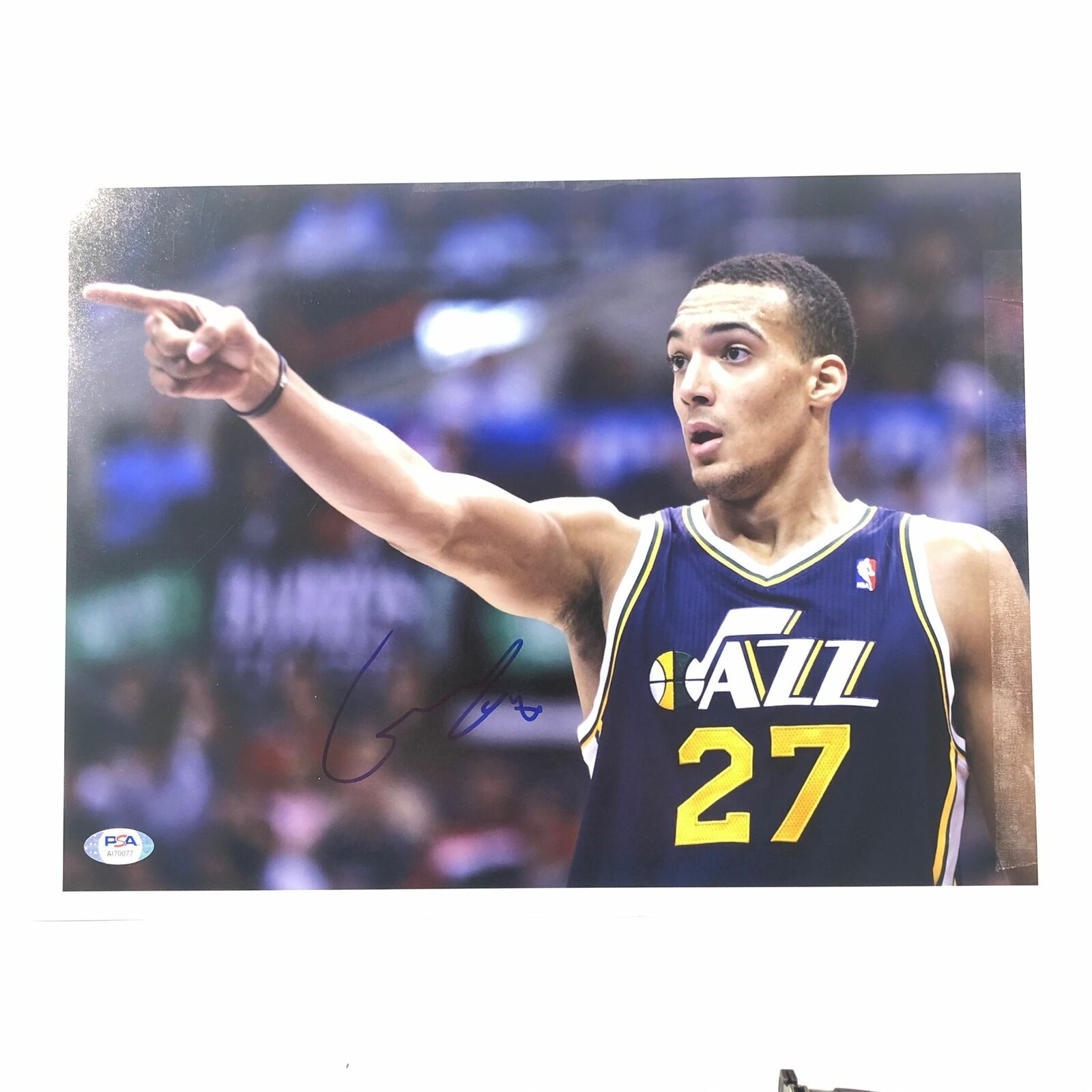 Rudy Gobert signed 11x14 Photo Poster painting PSA/DNA Utah Jazz Autographed