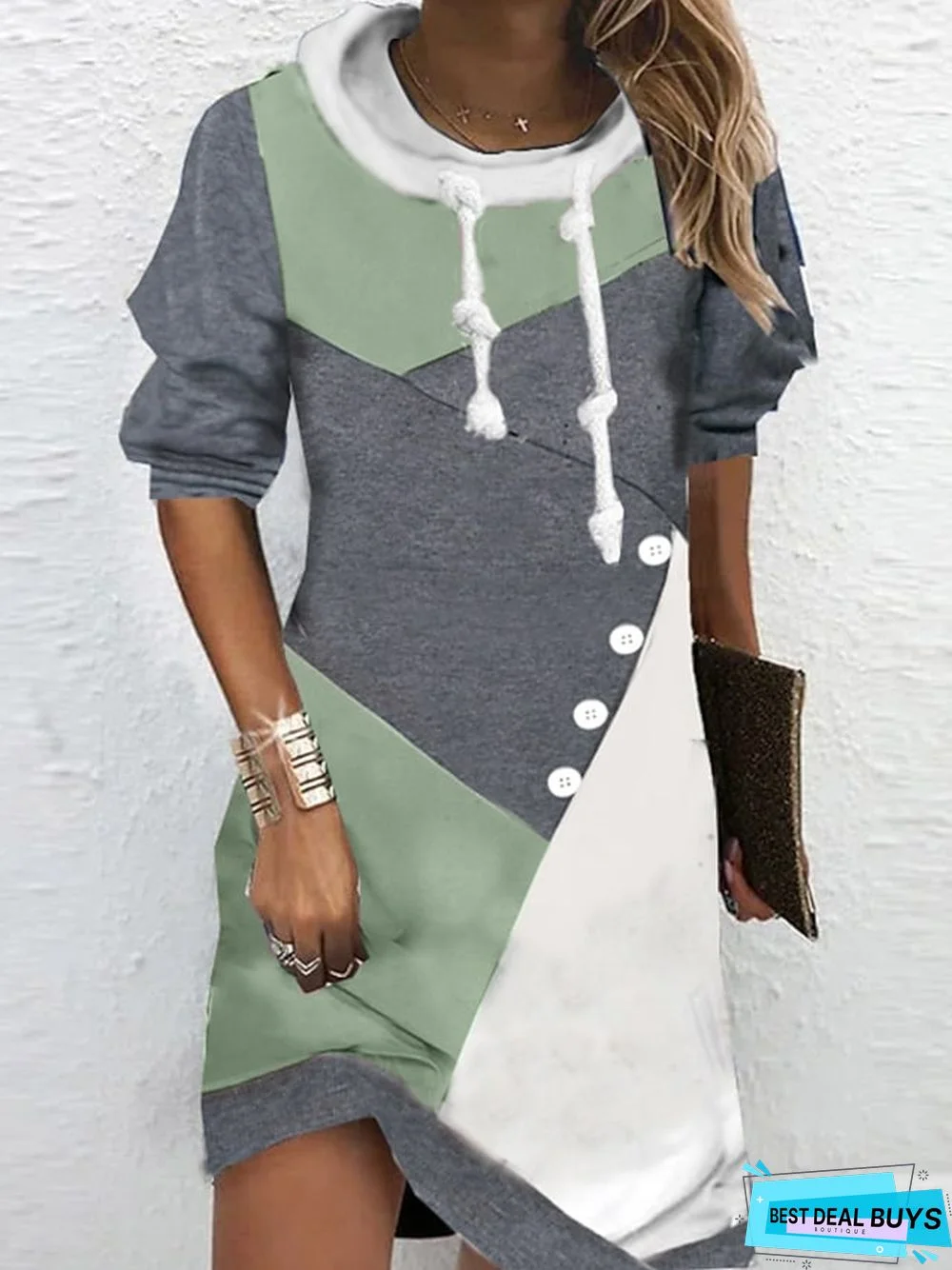 Women&lsquo;s Hoodie Dress Winter Dress Sweatshirt Dress Winter Dress  Green Blue Purple Long Sleeve Floral Print Winter Fall Hooded Vacation Casual Fall Dress 2022 S M L XL XXL 3XL