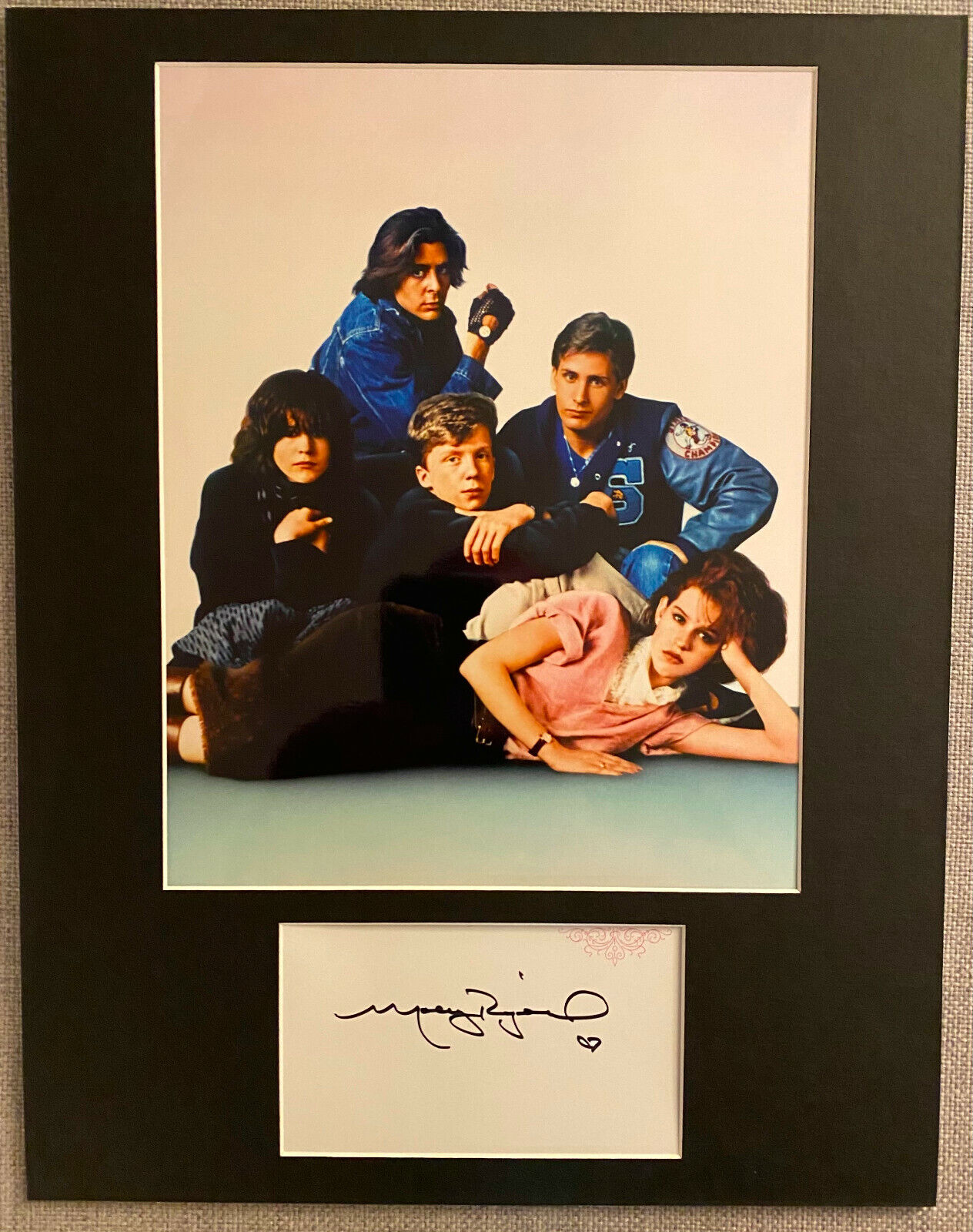 Molly Ringwald Signed Autograph Photo Poster painting Display - The Breakfast Club, Authentic