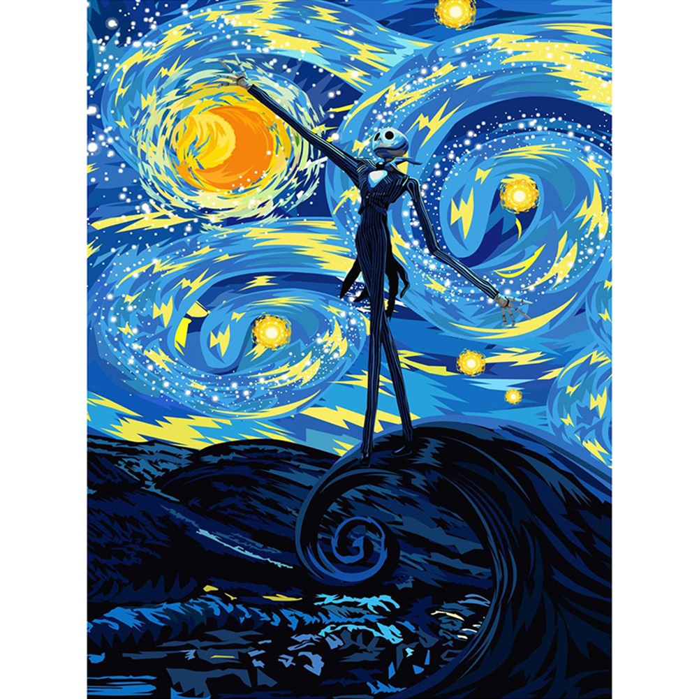

Van Gogh Jack - 11CT Counted Cross Stitch - 40*50CM, 501 Original